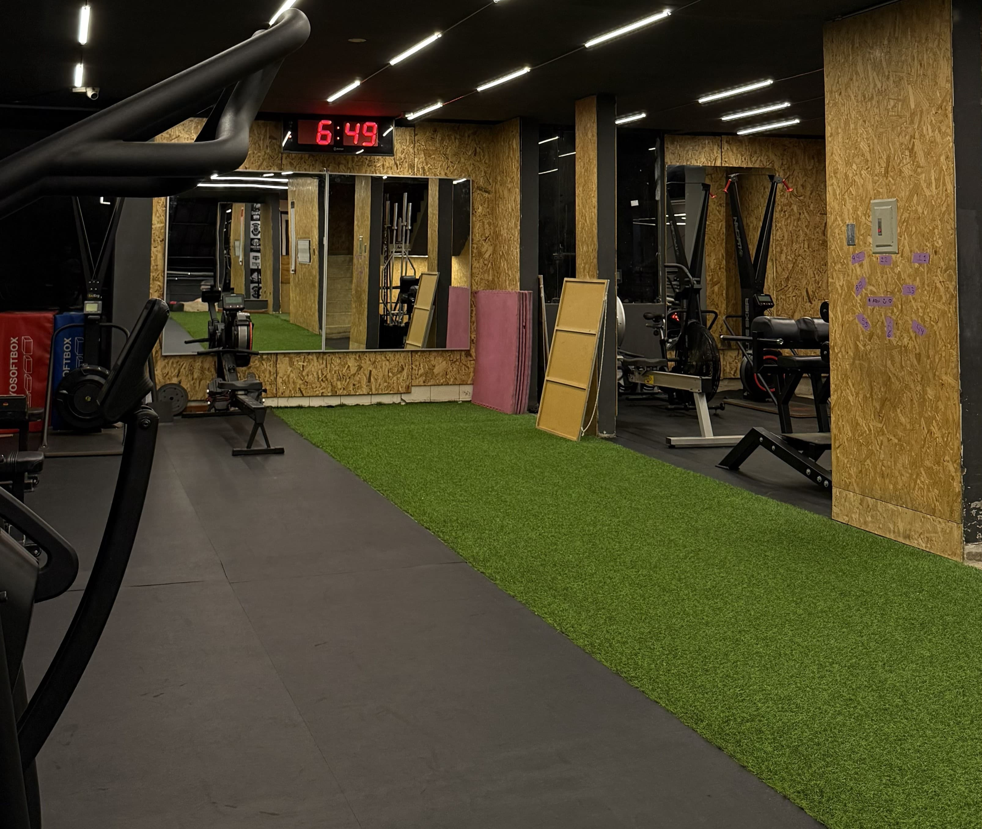 Gym training background
